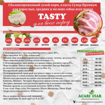 Acari Ciar Tasty 2 Acari Ciar Tasty 2