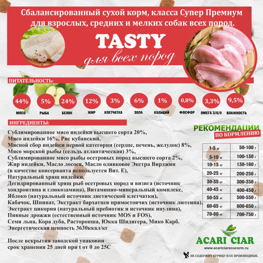 Acari Ciar Tasty 2 Acari Ciar Tasty 2